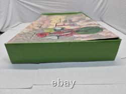 Vintage Set of 18-Murano Style Glass Long Stem Flowers Bouquet 12 Hand Blown