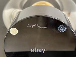 Vintage Signed 15 Tall Italian Seguso Murano Abstract Glass Art Sculpture