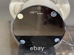 Vintage Signed 15 Tall Italian Seguso Murano Abstract Glass Art Sculpture