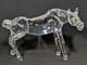 Vintage Signed Pino Signoretto Murano Crystal Glass Horse Figurine