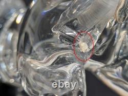Vintage Signed Pino Signoretto Murano Crystal Glass Horse Figurine
