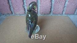 Vintage Signed Tour D'argent Murano Glass Duck Archimede Seguso Galliano Ferro