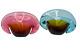 Vintage Sommerso Murano Glass Clamshell Bowls Archimede Seguso