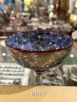 Vintage Venetian Murano Glass Millefiori Bowl Gambaro & Poggi