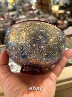 Vintage Venetian Murano Glass Millefiori Bowl Gambaro & Poggi