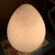 Vintage Vetri Murano Italian Glass Egg Table Lamp