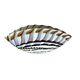 Vintage Yalos Murano Seashell Glass Bowl