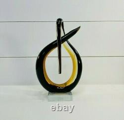 Vintage c1960's-1970's Murano Glassworks Sculpture MCM Art Glass