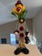 Vintage hand blown murano art glass clown 13 with sticker rare