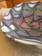 Vintage murano glass bowl blue iridescent art She'll Bowl