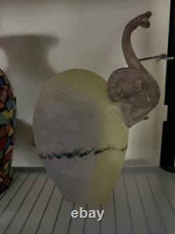 Vintage murano glass elephant