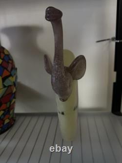 Vintage murano glass elephant
