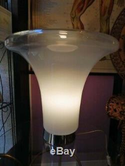 Vistosi Murano Lampada Comare Vintage 1960 Vetro Glass