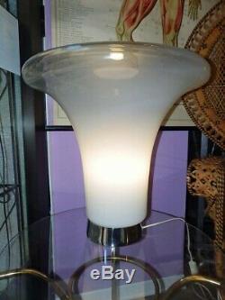 Vistosi Murano Lampada Comare Vintage 1960 Vetro Glass