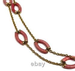 Vtg 1960s 1970s ARCHIMEDE SEGUSO Venetian Murano Art Glass 52 SAUTOIR NECKLACE