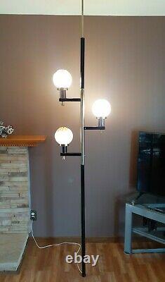 Vtg MCM Murano Glass 1960's Tension Pole Light/Lamp, Retro Modernist, WOW