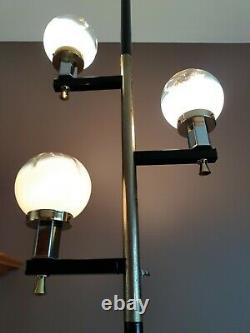 Vtg MCM Murano Glass 1960's Tension Pole Light/Lamp, Retro Modernist, WOW