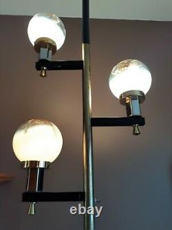 Vtg MCM Murano Glass 1960's Tension Pole Light/Lamp, Retro Modernist, WOW