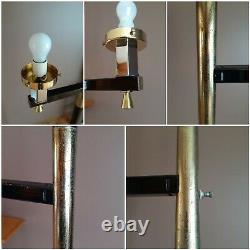 Vtg MCM Murano Glass 1960's Tension Pole Light/Lamp, Retro Modernist, WOW