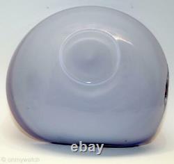 Vtg MURANO Bowl BARBiNi 7 GEODE Italy ArT GLaSs GOLD Aventurine BULLICANTE