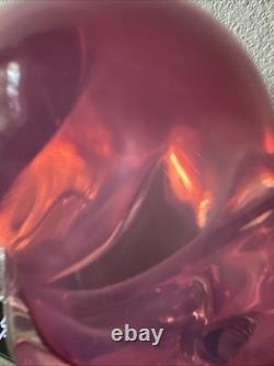 Vtg Murano Glass Bull Sculpture Pink Neodymium Alexandrite MCM 4.3lbs 7 AS IS Vtg Murano Glass Bull Sculpture Pink Neodymium Alexandrite MCM 4.3lbs 7 AS IS